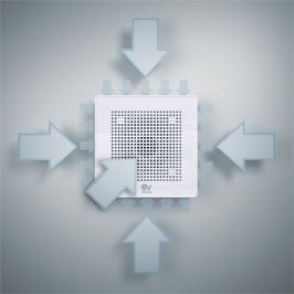 Движение воздуха вентилятора VORTICE Evo ME фото